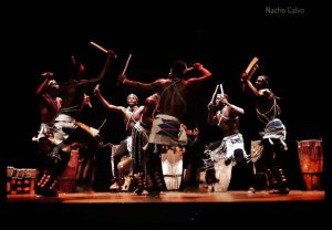 Danza y percusión africana en Medinaceli 