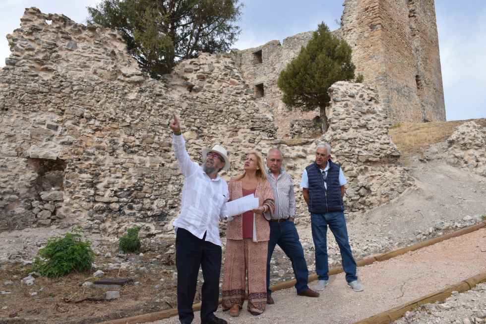 Consolidado el castillo de Cabrejas del Pinar