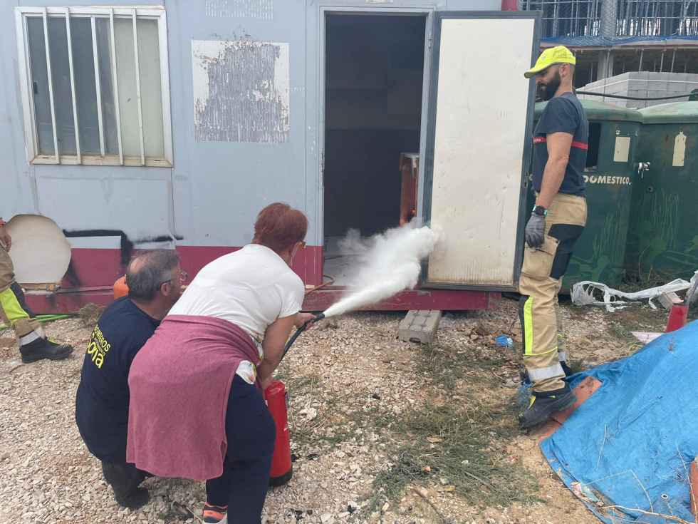 Los bomberos forman a colectivo de la ONCE