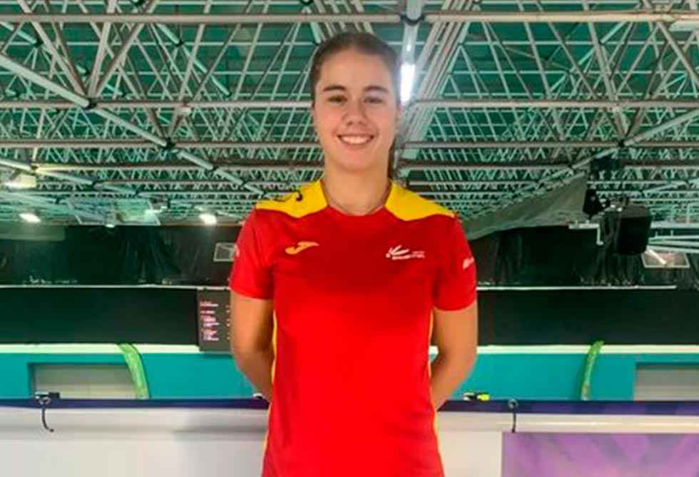 Daniela Corchón, cuarto finalista en Internacional sub-17
