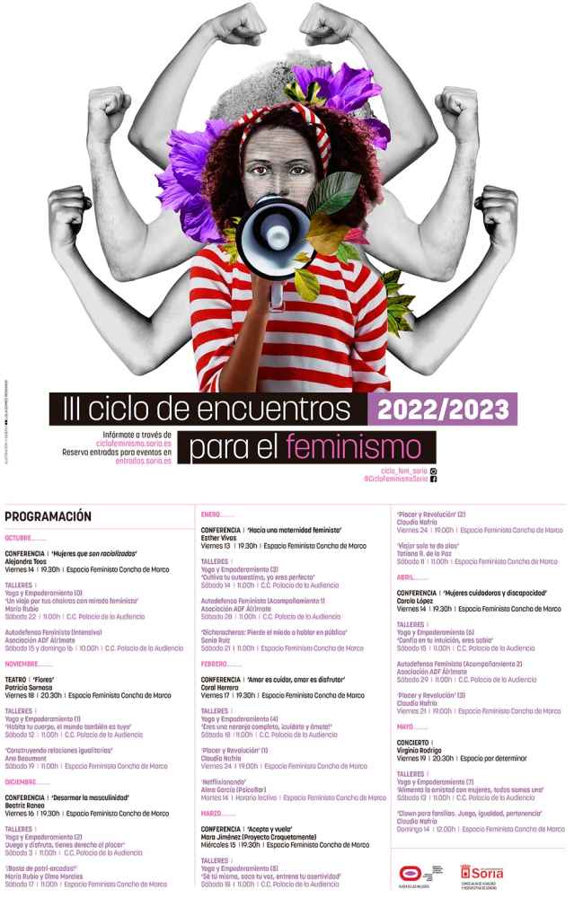 El III Ciclo Feminista comienza en octubre 