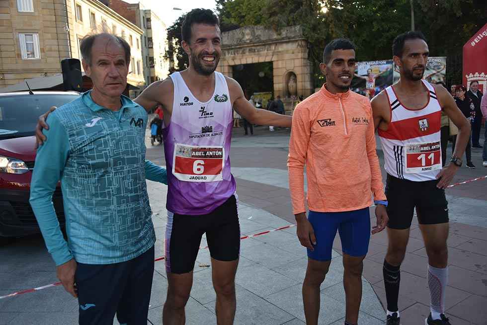 El Boubekraoui gana media maratón Abel Antón El Boubekraoui gana media maratón Abel Antón