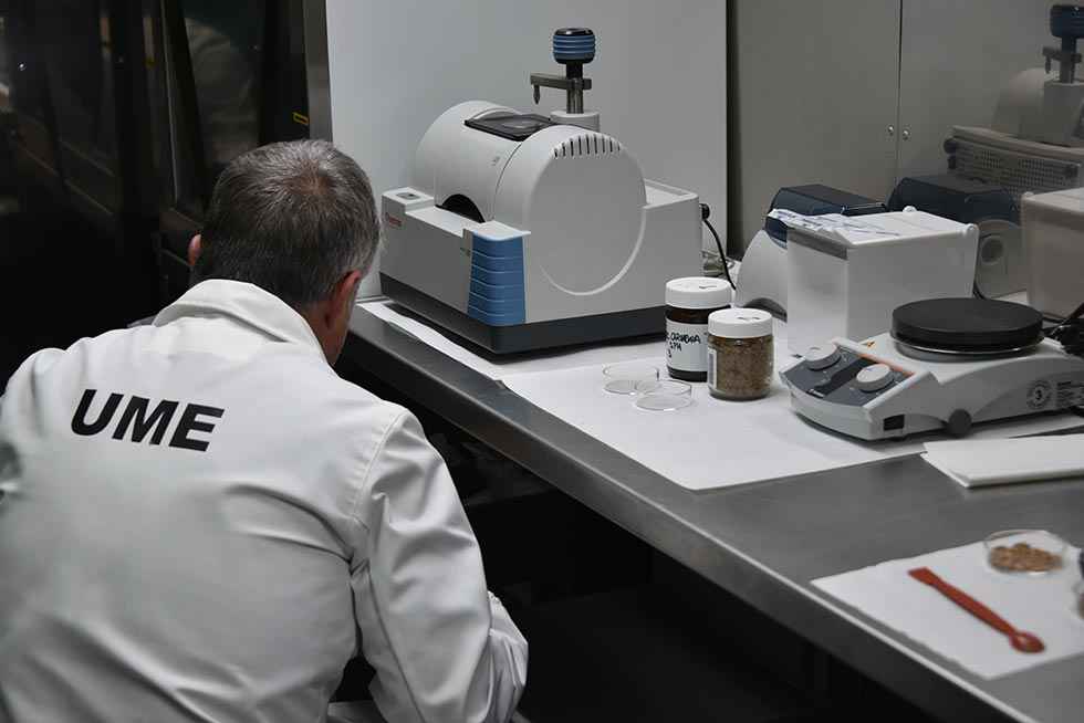 La UME investiga en Ceder de Lubia - fotos