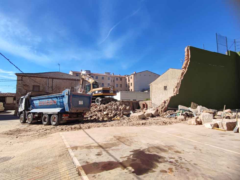 Comienzan las obras en plaza de Osma