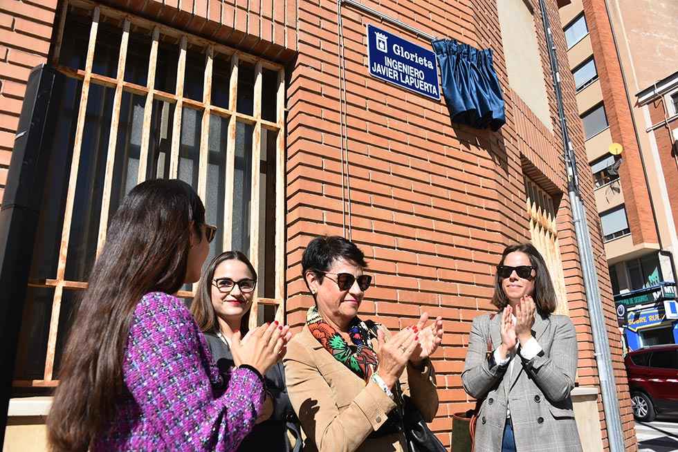 Inauguración de plaza ingeniero Javier Lapuerta - fotos