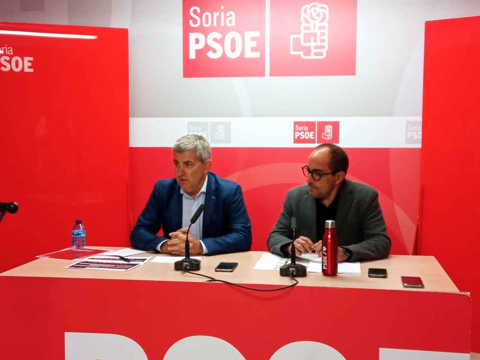 El PSOE asegura que PGE cumplen con Soria