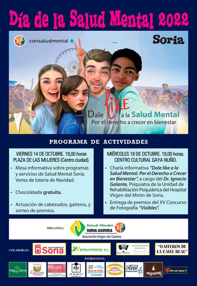 Programa para el Día Mundial de la Salud Mental