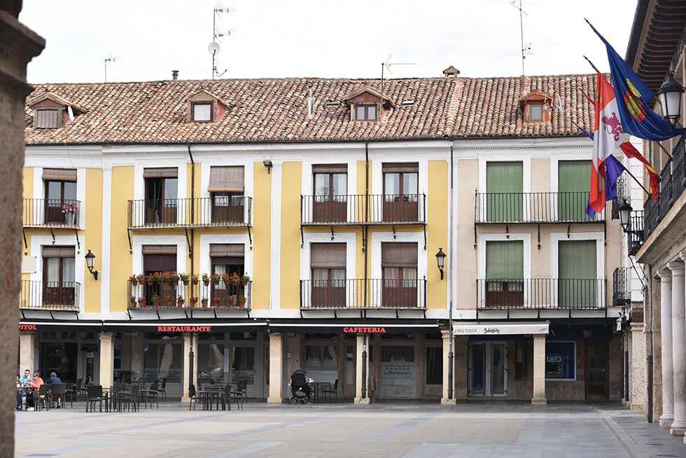 La plaza Mayor de El Burgo de Osma - fotos