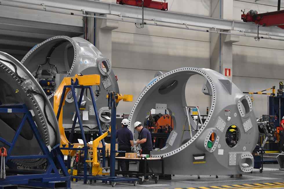 Ágreda: un turno en Siemens Gamesa - fotos