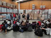 Visita del colegio Trilema al Banco de Alimentos Visita del colegio Trilema al Banco de Alimentos