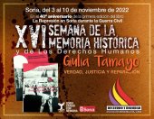 García Montero abre XVI Semana de la Memoria Histórica