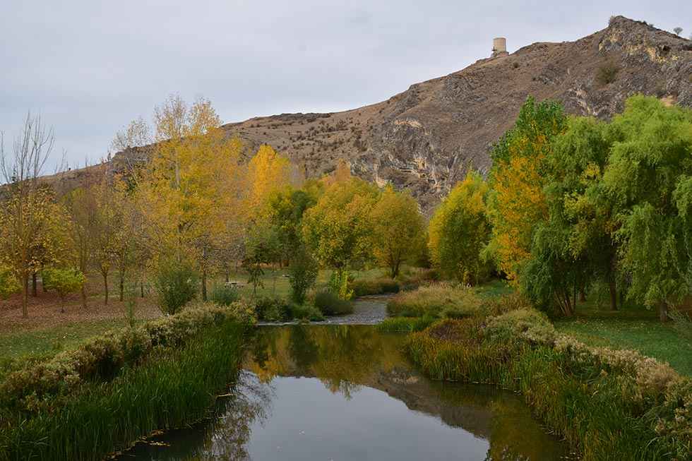 Osma: otoño en ribera del Ucero - fotos