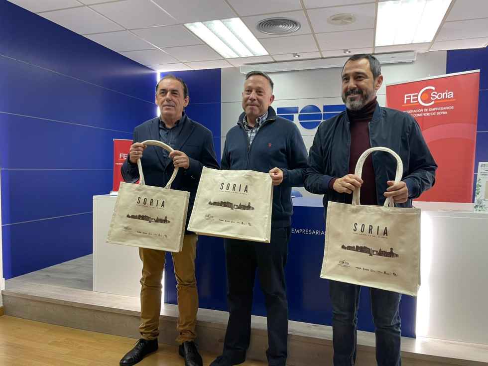 Ecobolsas de Soria para promocionar comercio local