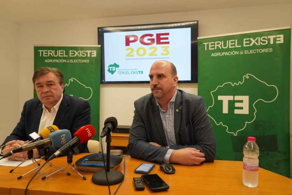 Teruel Existe condiciona apoyo a PGE de 2023