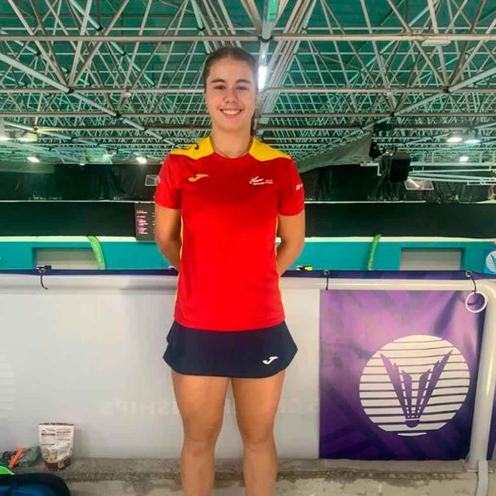 Daniela Corchón, en el Campeonato de España Sub-19 