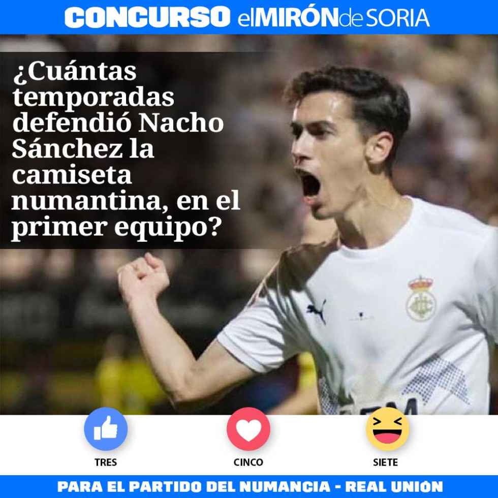 Gana dos entradas para ver el Numancia-Real Unión