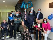 Valentín Tarancón celebra su 103 cumpleaños