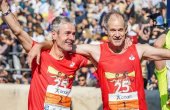 Antón y Fiz rememoran maratón de Atenas