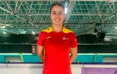 Daniela Corchón, en el Campeonato de España Sub-19 
