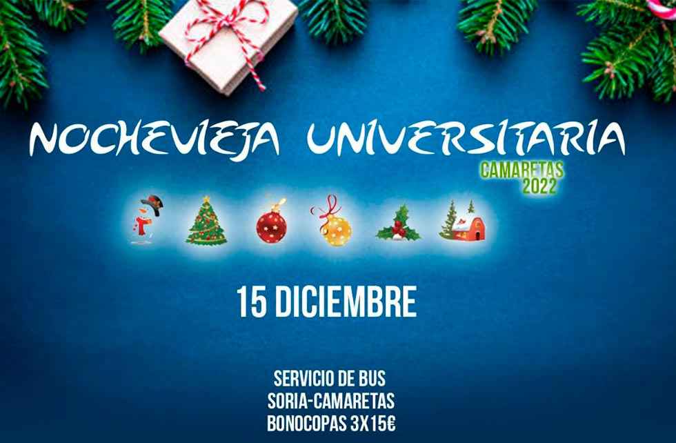 Nochevieja Universitaria en navidades de Golmayo Nochevieja Universitaria en navidades de Golmayo