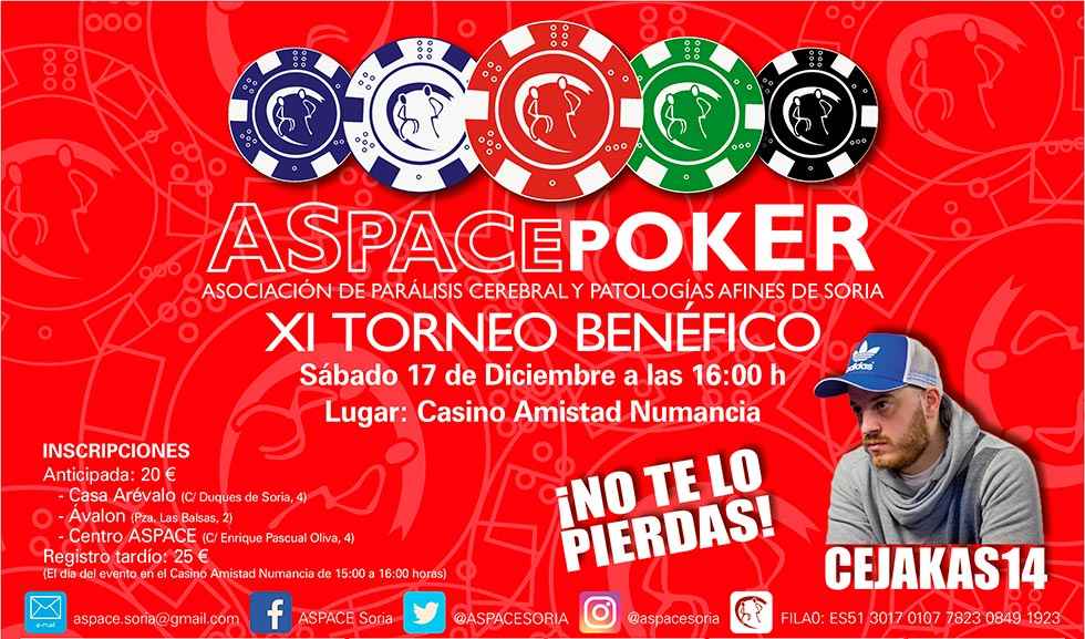 XI Torneo benéfico de poker-ASPACE Soria