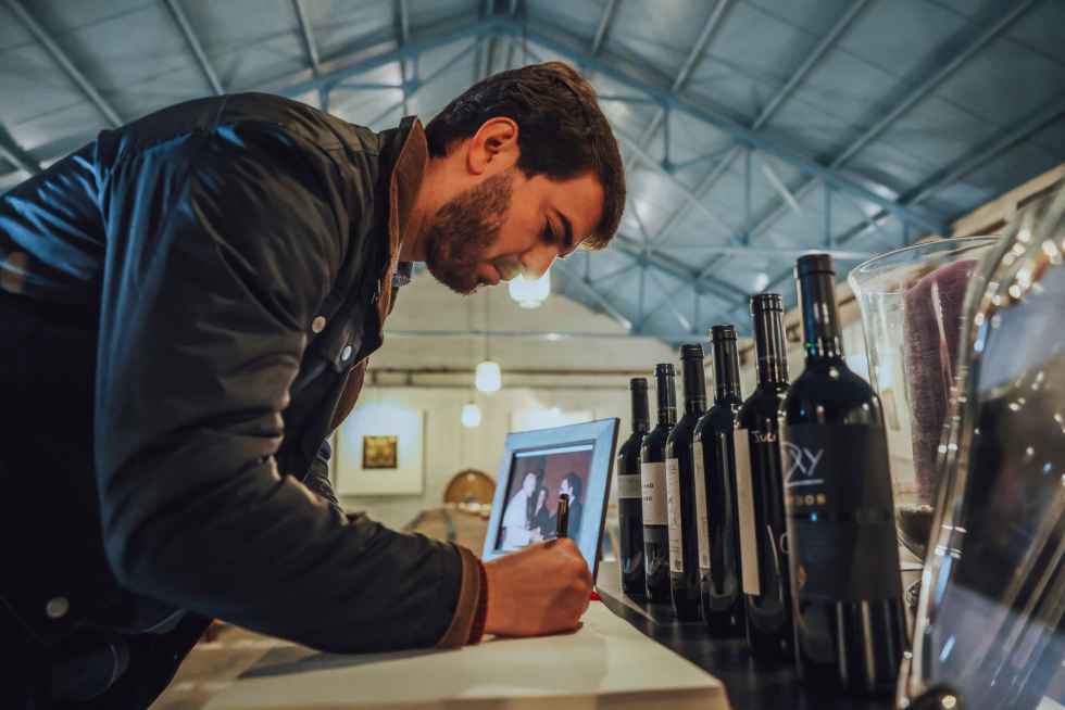 Gallardo resalta potencial de vino en la Comunidad Gallardo resalta potencial de vino en la Comunidad