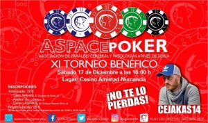 XI Torneo benéfico de poker-ASPACE Soria