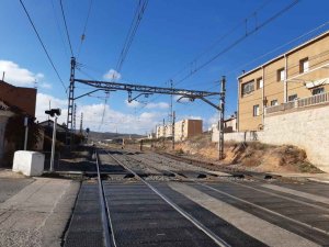 Renovación en red ferroviaria de corredor del Jalón