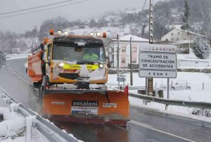 Dónde están los puntos conflictivos por nevadas