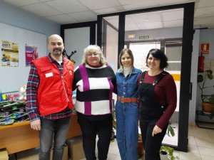 Acción Laboral entrega juguetes a Cruz Roja Soria