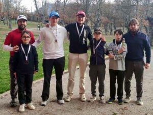 Ganadores del Torneo de Navidad Escuela de Golf Soria 
