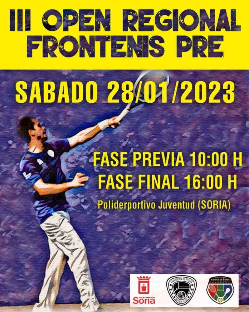III Open Regional de Frontenis Pre Castilla y León