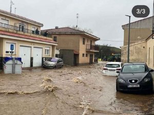 Más de 40 emergencias por las lluvías en Salamanca