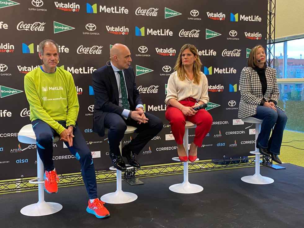 Antón presenta 15Km MetLife Madrid Activa Antón presenta 15Km MetLife Madrid Activa