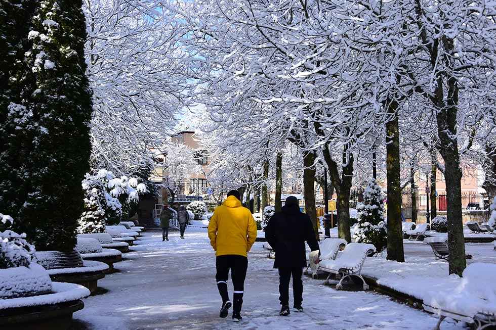 Soria, de blanco por la nieve - fotos
