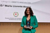 Marta Llorente, premio de investigación en enfermería