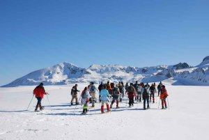 Rescatada esquiadora herida en León
