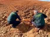 Detonadas en Ólvega dos granadas de la Guerra Civil