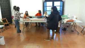 Taller de costura medieval en Ágreda