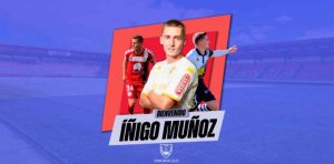Iñigo Muñoz, nuevo delantero para el Numancia