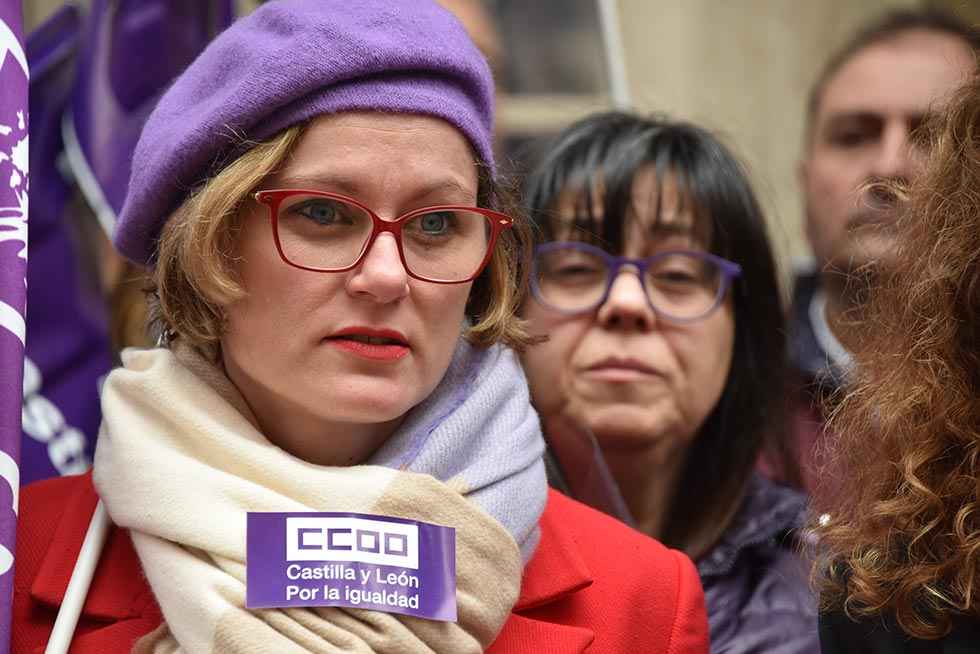 8-M: concentración sindical por la igualdad - fotos