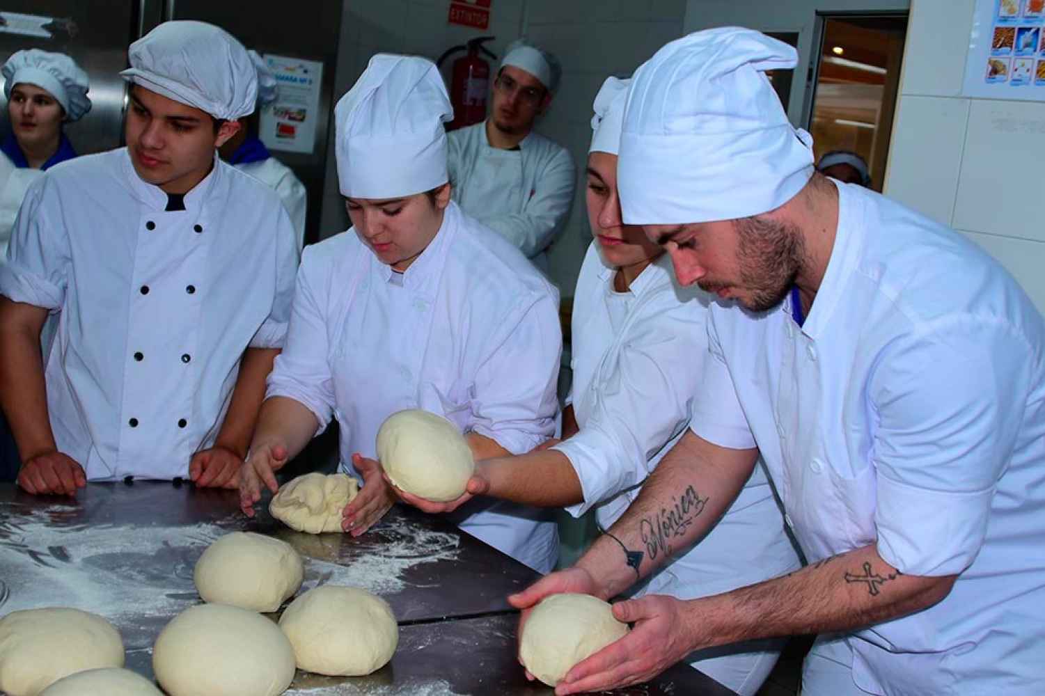 Taller de la Costrada de Soria en el CIFP La Merced - Fotos