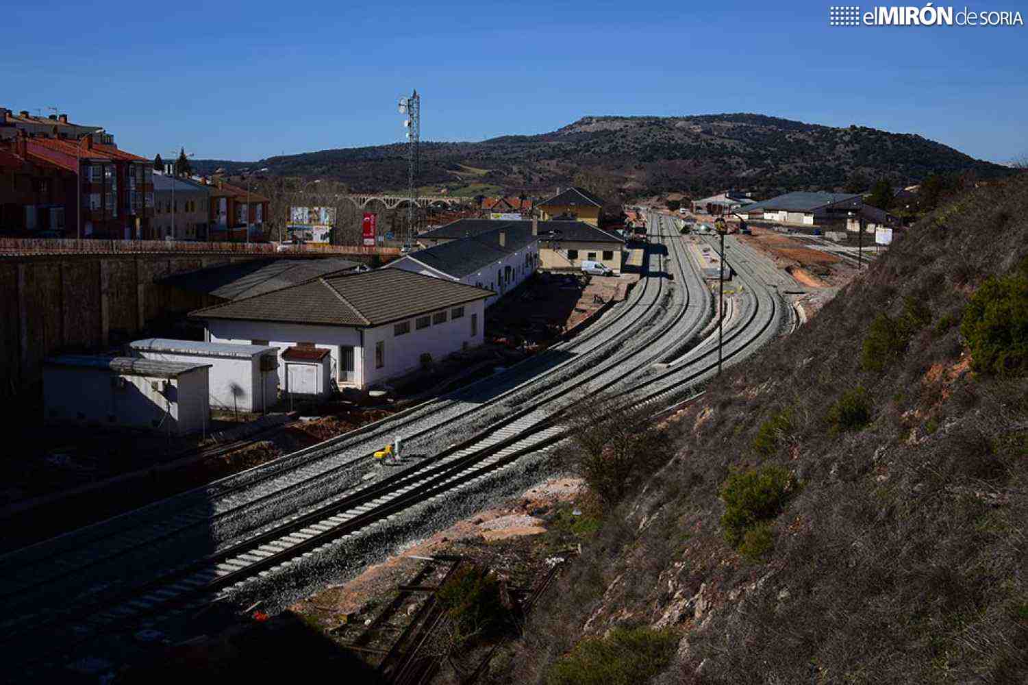 Adif restablece tráfico ferroviario en línea Torralba-Soria