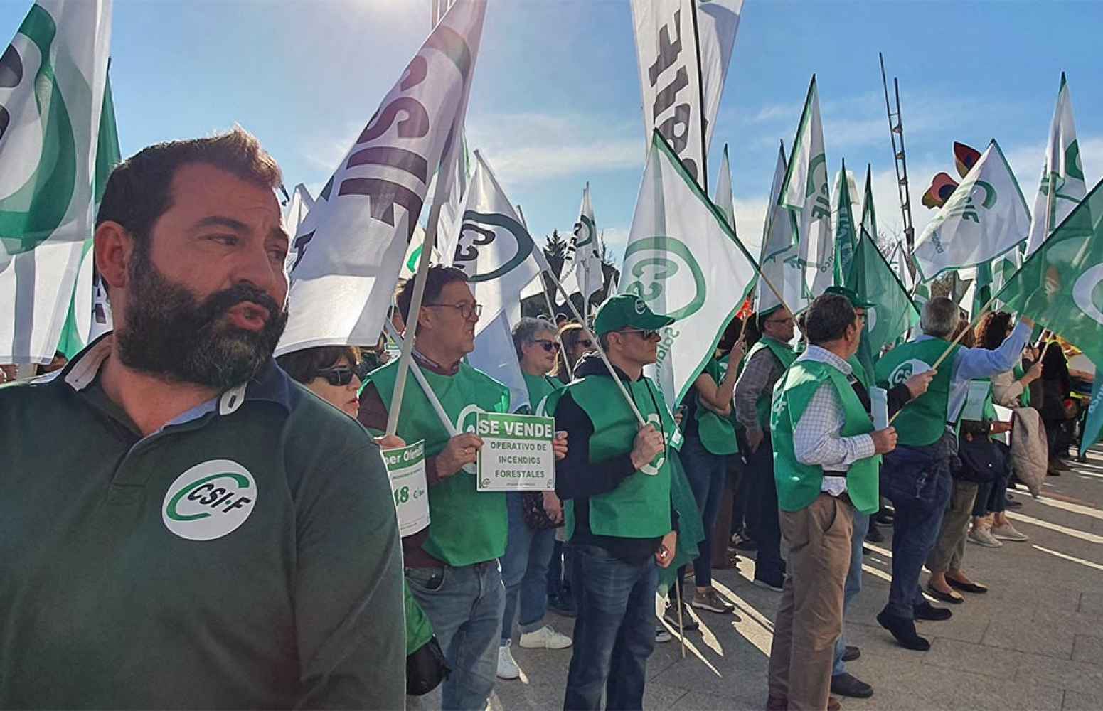 CSIF apuesta por operativo de incendios forestales permanente