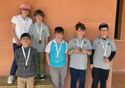 Sanz y Manzanares, ganadores en golf sub 16 en Pedrajas