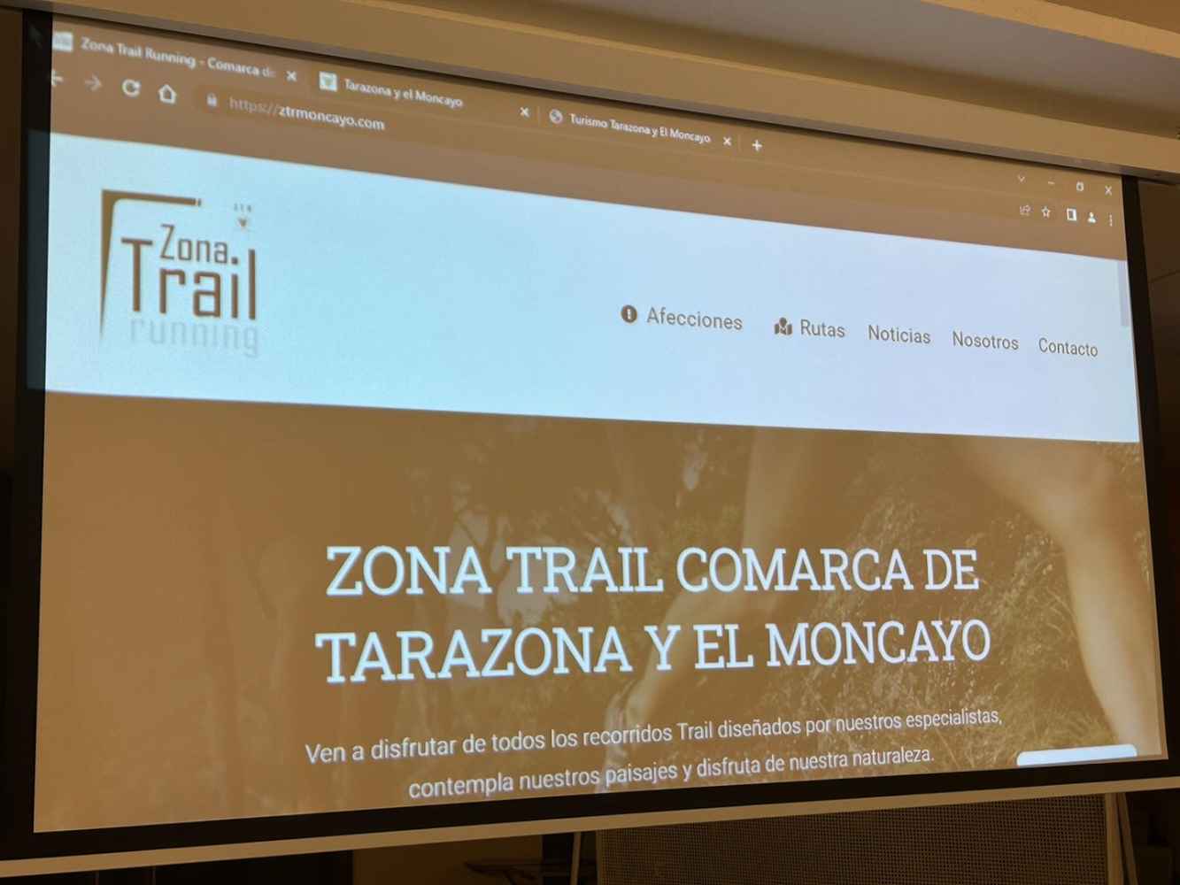 "Zona Trail Moncayo", una web con 17 rutas "Zona Trail Moncayo", una web con 17 rutas