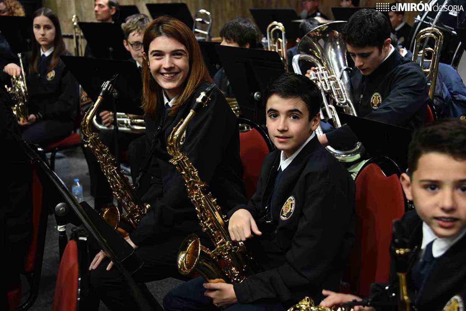 “Música con Pasión”: Municipal Music Band of Soria performs successful concert of processional marches.