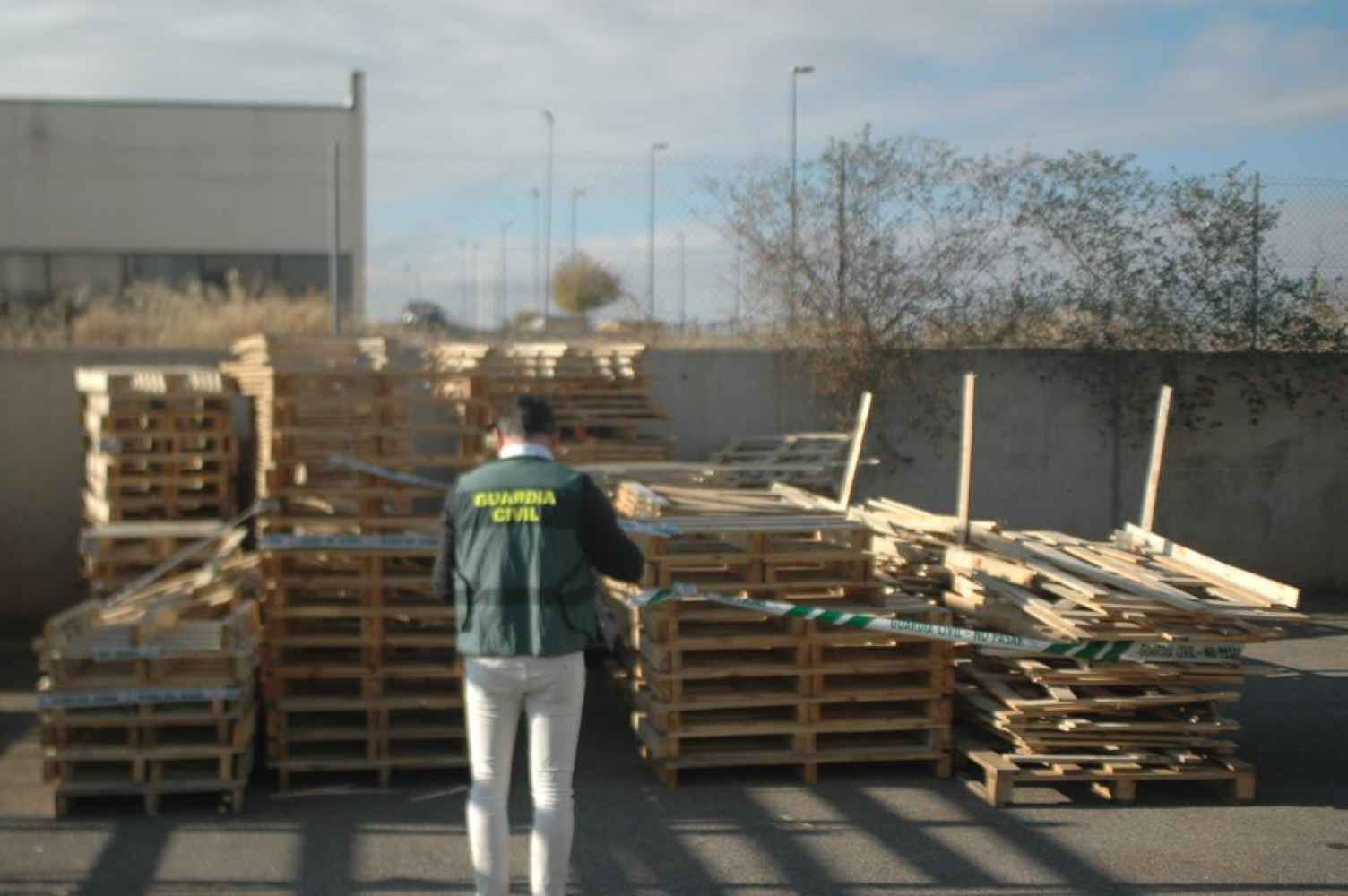 Empresa investigada por comercializar palés de forma ilegal Empresa investigada por comercializar palés de forma ilegal