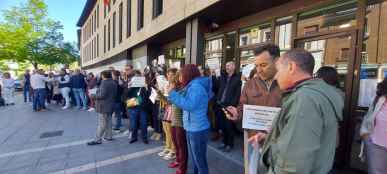 CSIF califica de éxito "rotundo" huelga en Justicia