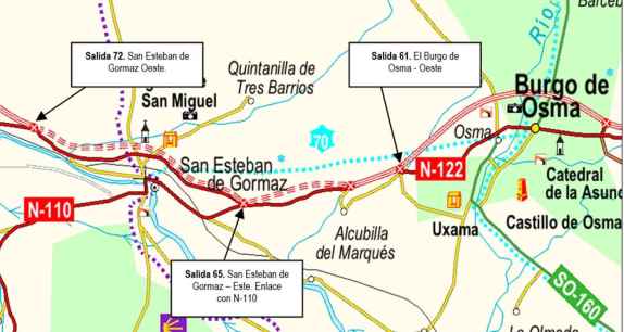 A-11: Última capa de rodadura en El Burgo-San Esteban